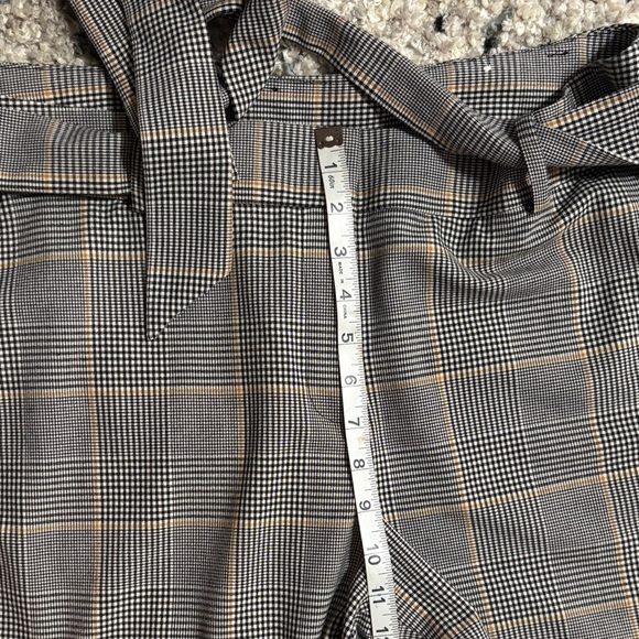 PLUS SIZE !! Lane Bryant Black and Gray Plaid Men's Dress Pants - Picture 5 of 9